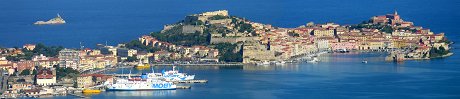 Foto panoramica di Portoferraio